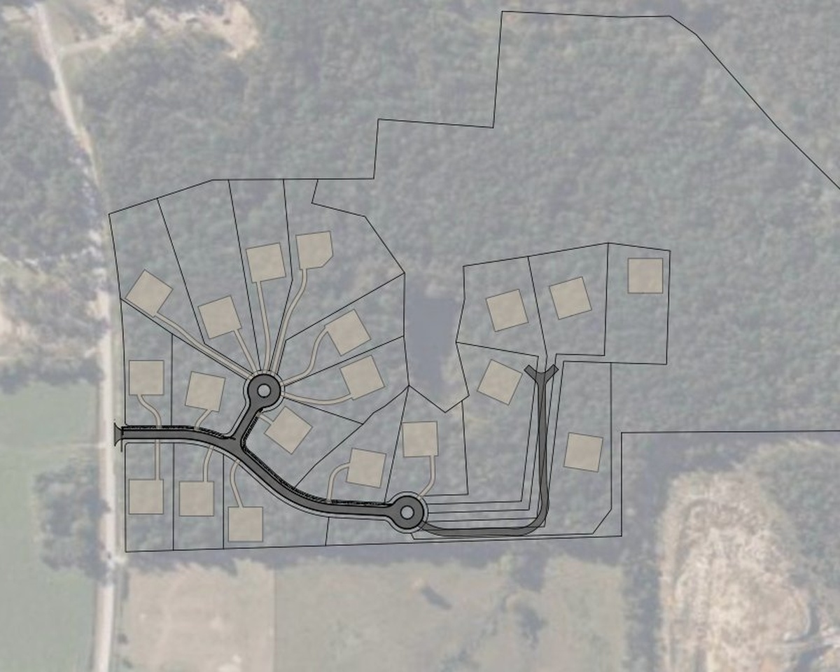 Estates at Arbor Woods conservation subdivision, Auburn AL